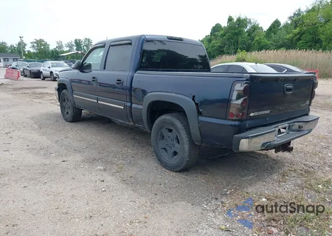 2005 Chevrolet Silverado 1500 Z71 из США, поврежденный, VIN 2GCEK13T051331152